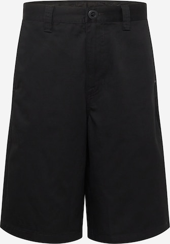 Volcom Wide leg Pants in Black: front