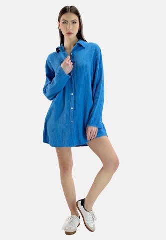 Elara Blouse in Blue
