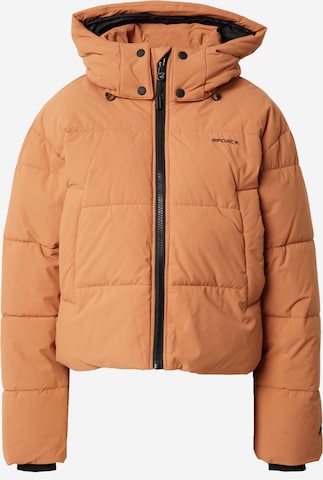 Veste outdoor 'ANTI-SERIES' RIP CURL en marron : devant