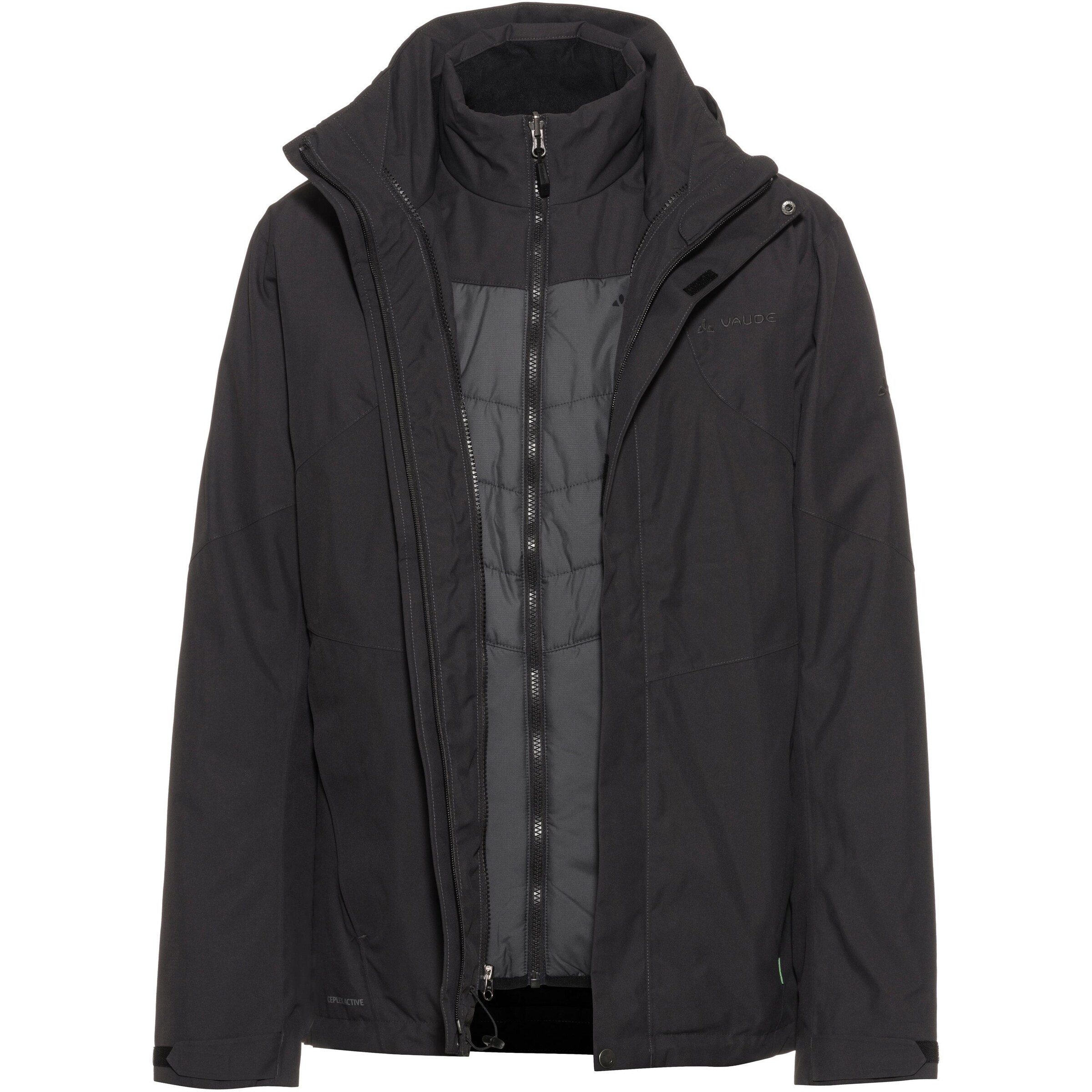 VAUDE Outdoor jacket 'Caserina II' in Black: front