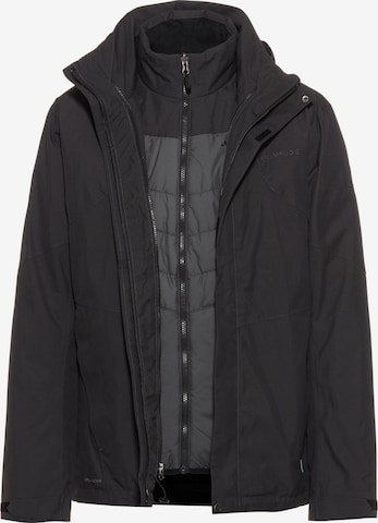 VAUDE Outdoorjacke 'Caserina II' in Schwarz: predná strana