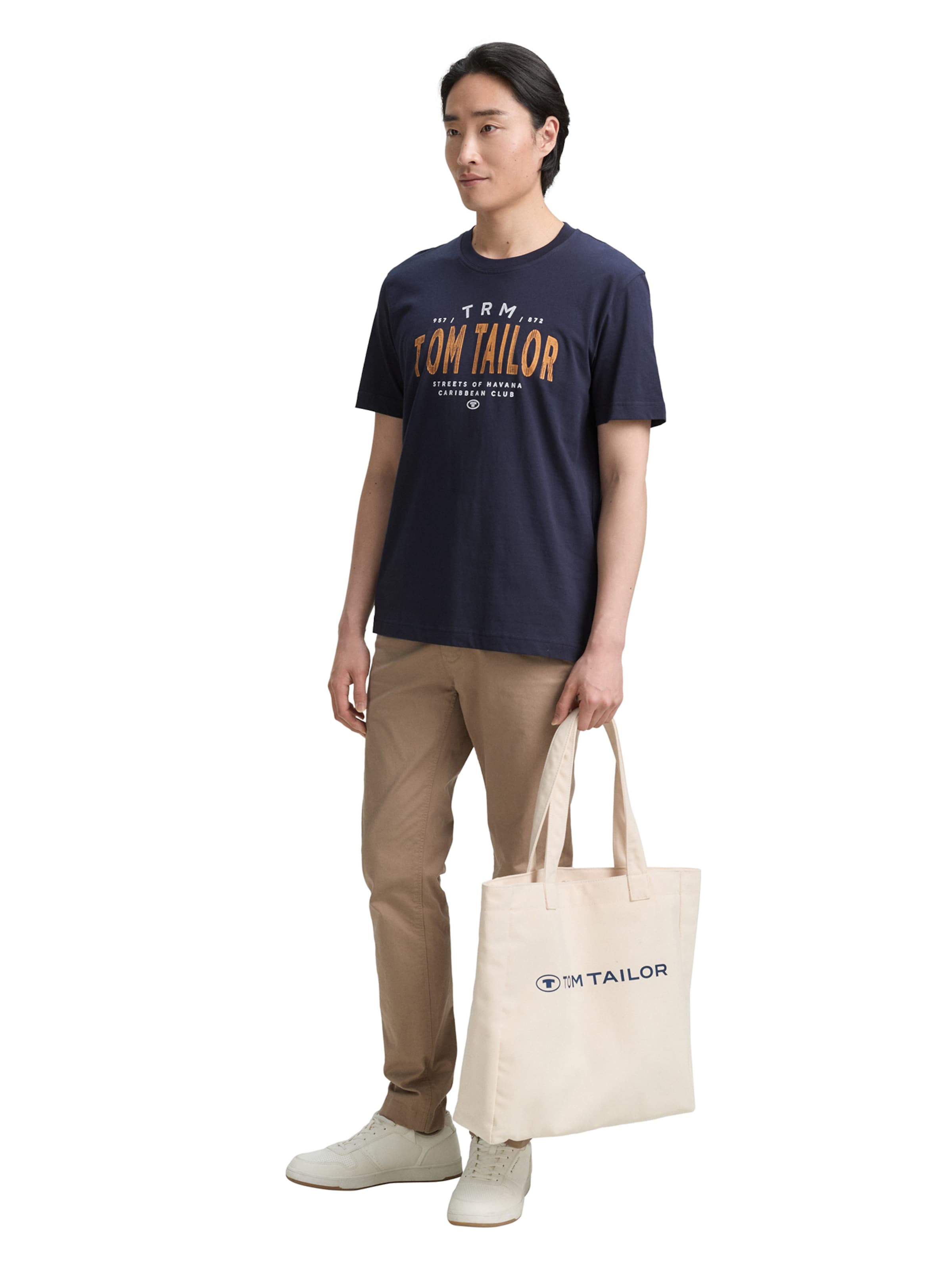 TOM TAILOR Shirt in Blue