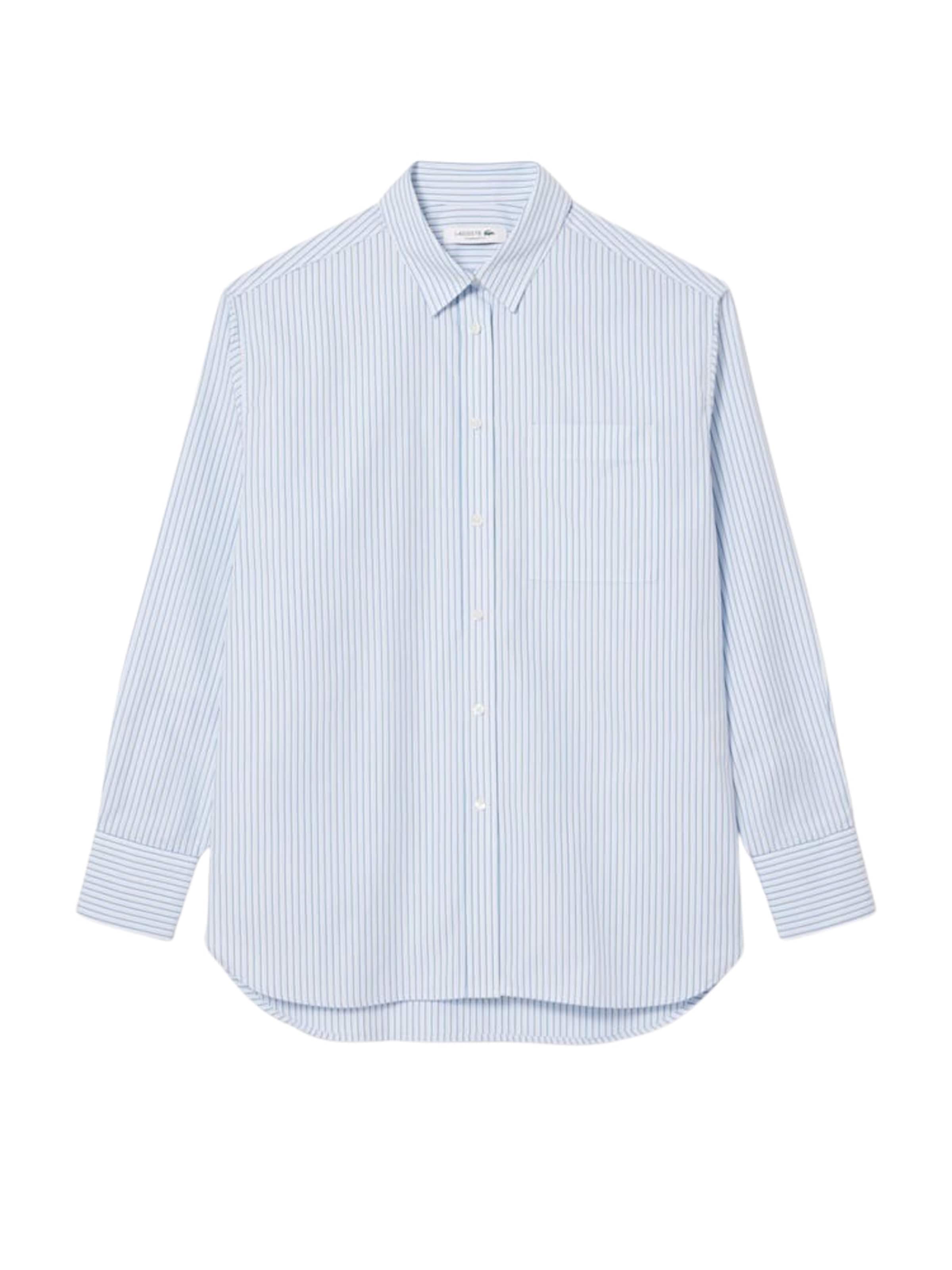 Camicia da donna di LACOSTE in blu: frontale