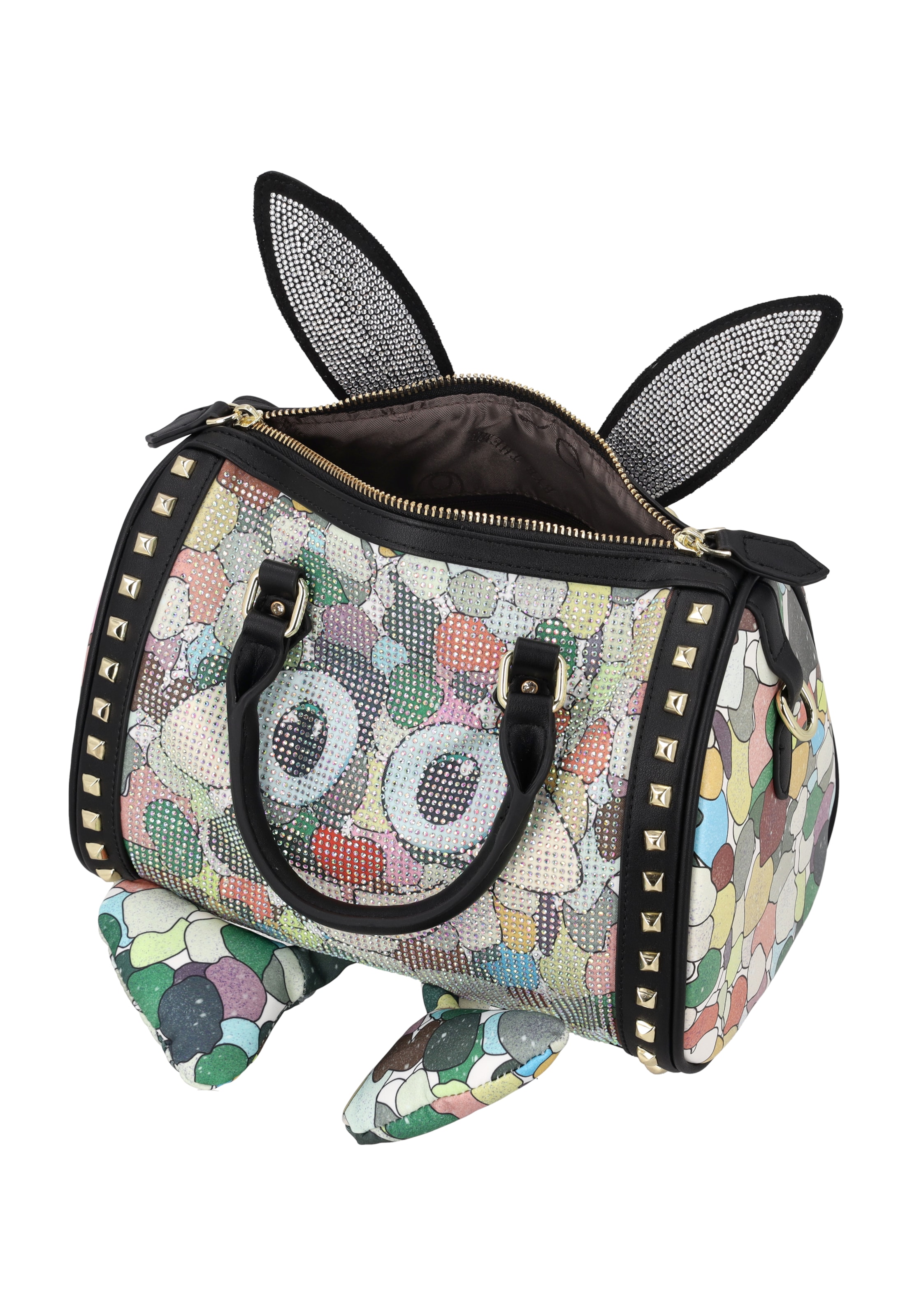 myMo Pop - Bolso de mano 'Eye Theme' en negro
