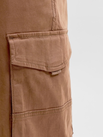 JACK & JONES - Slimfit Pantalón cargo 'JJIPaul JJFlake' en marrón