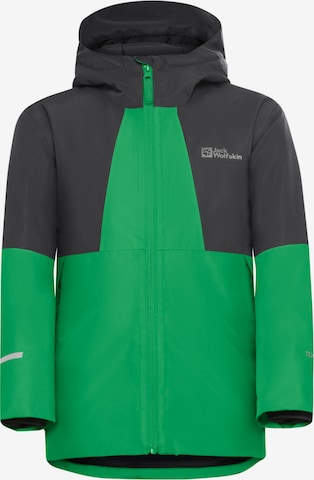 JACK WOLFSKIN Outdoor jacket in Green: front