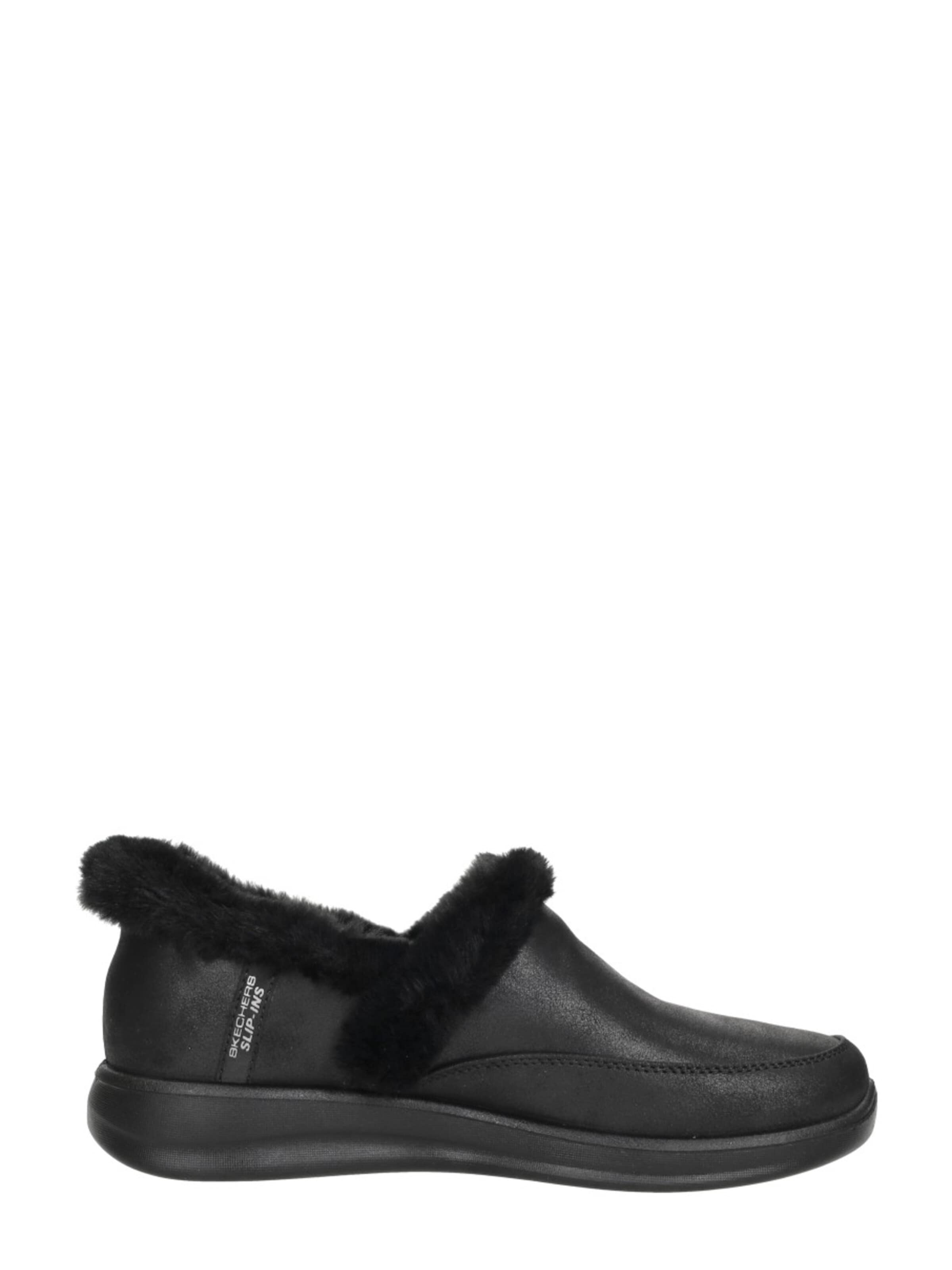 SKECHERS Huisschoenen 'Slip-Ins: Cozy Escape' in Zwart