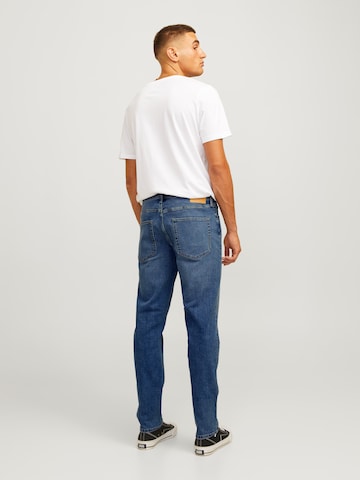 JJ Rebel Tapered Jeans 'JREBADAM JJCRAFT' in Blauw