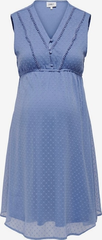 Only Maternity Kleid in Blau: predná strana