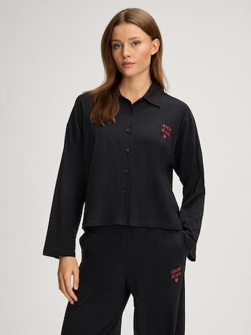 JOOP! Pajama shirt in Black: front