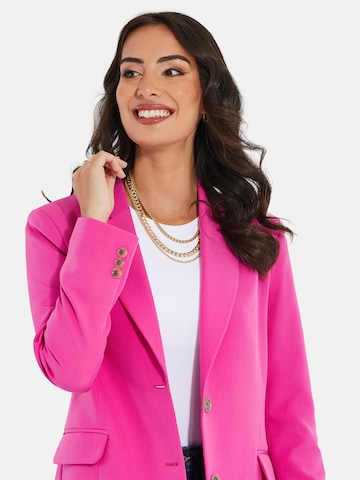 Threadbare - Blazer 'Santa Monica' em rosa