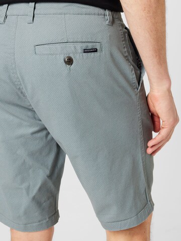 Iriedaily Regular Chino 'Love City' in Blauw