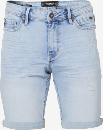 KOROSHI Slimfit Jeans in Blauw: voorkant