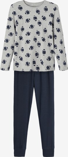 NAME IT Nachtkledij in de kleur Navy / Grijs gemêleerd, Productweergave