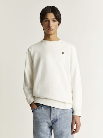 Scalpers Sweatshirt i beige: framsida