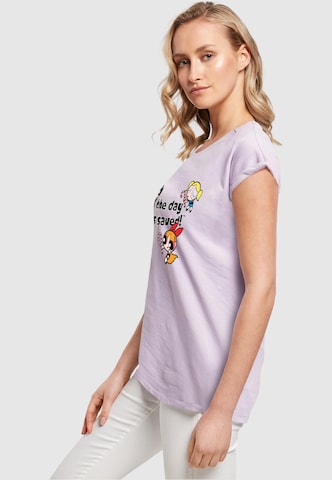 T-shirt 'The Powerpuff Girls - The Day Is Saved' ABSOLUTE CULT en violet