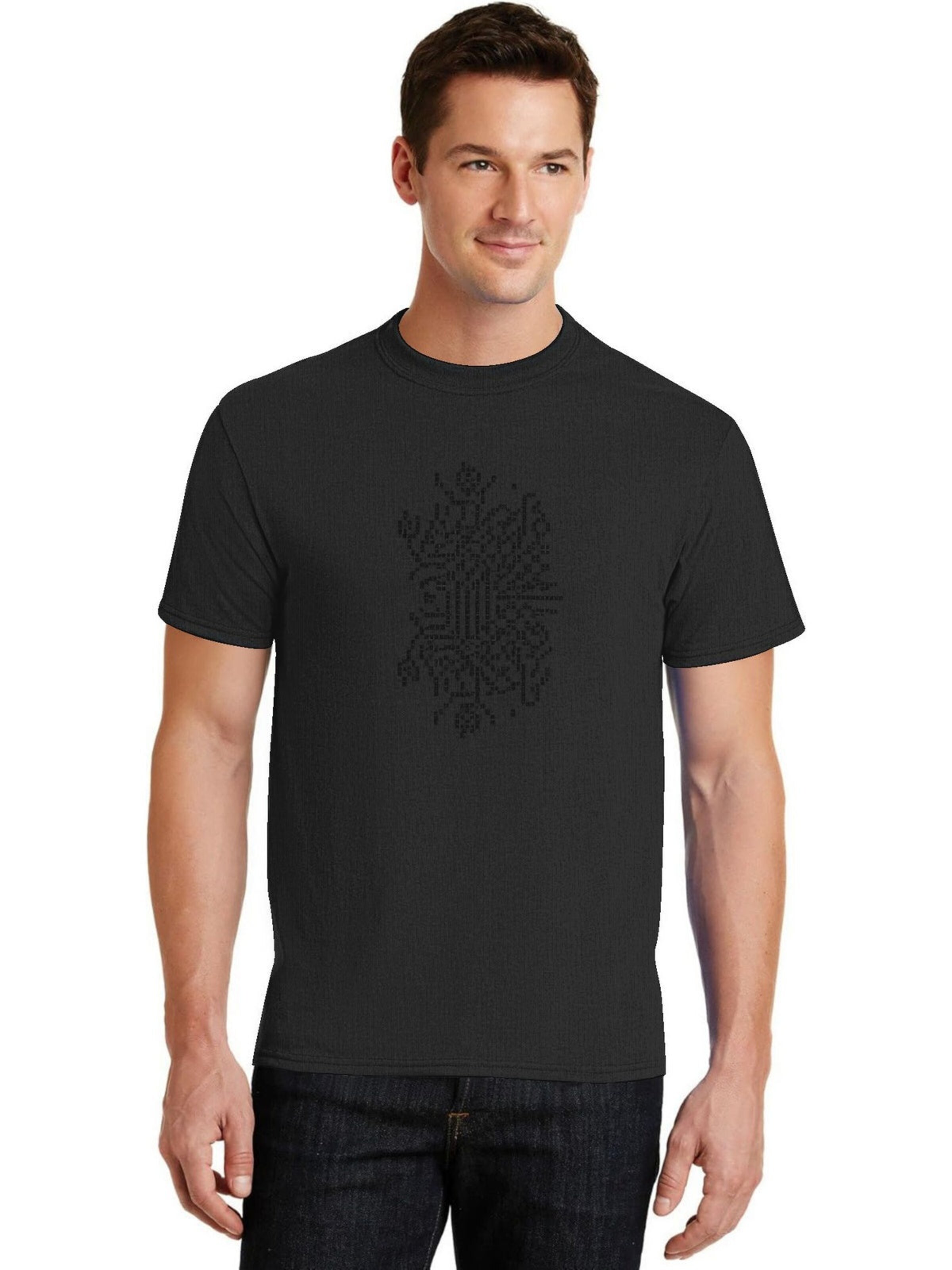 HUSKSWARE Shirt‌ in Schwarz: Vorderseite