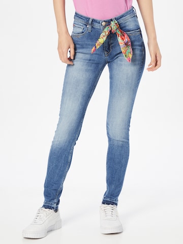 LIEBLINGSSTÜCK Skinny Jeans 'Mamma Mia' in Blauw: voorkant