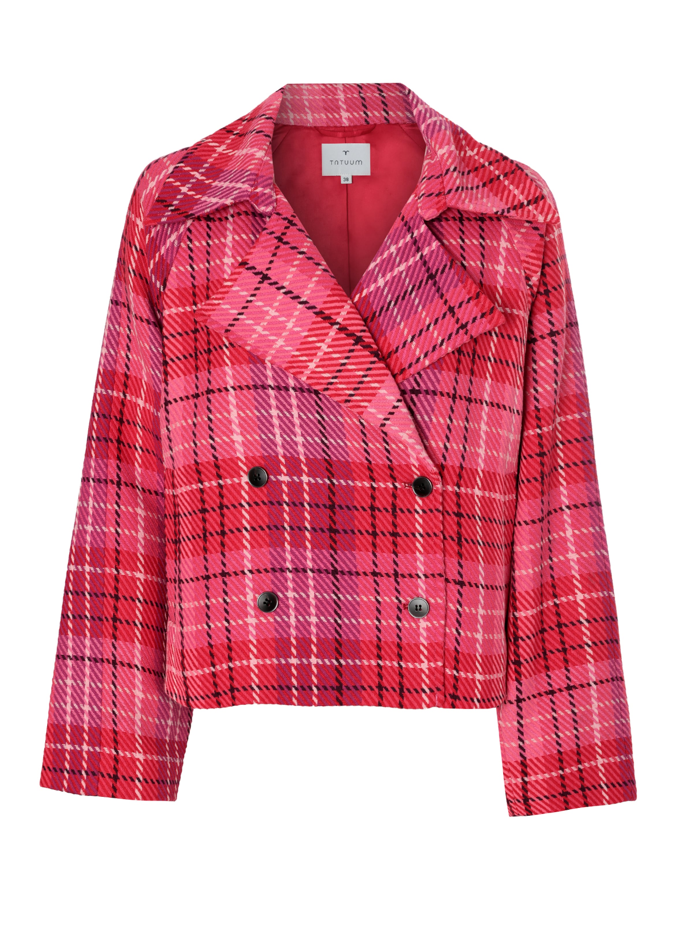 sarkans TATUUM Starpsezonu jaka 'MALIBAKA': no priekšpuses