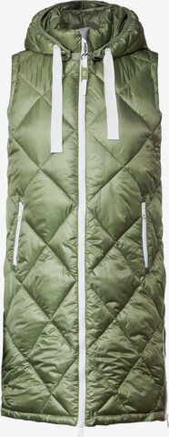 CECIL Vest in Green: front