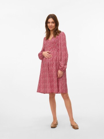 Robe 'MLAdelaine' MAMALICIOUS en rouge