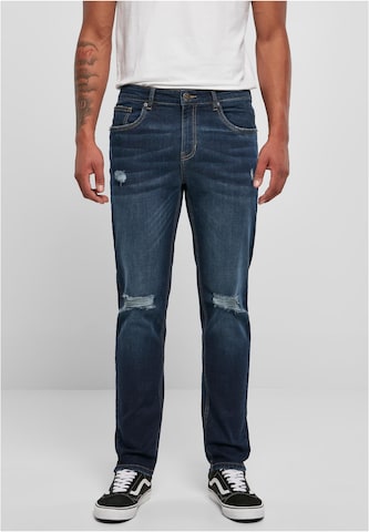 Urban Classics Slimfit Jeans in Blau: predná strana