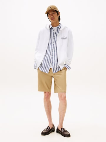 TOMMY HILFIGER Ζακέτα φούτερ σε λευκό