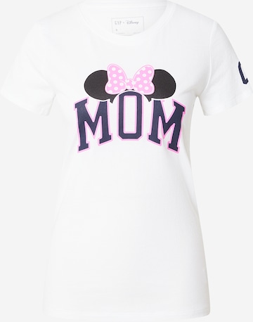 GAP Majica | bela barva: sprednja stran