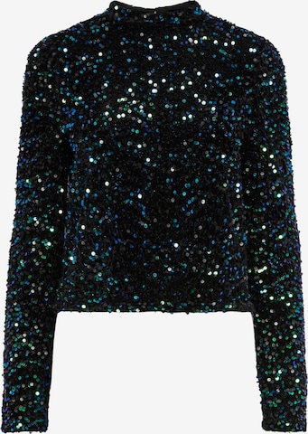 PIECES Bluza 'Kam' | zelena barva: sprednja stran