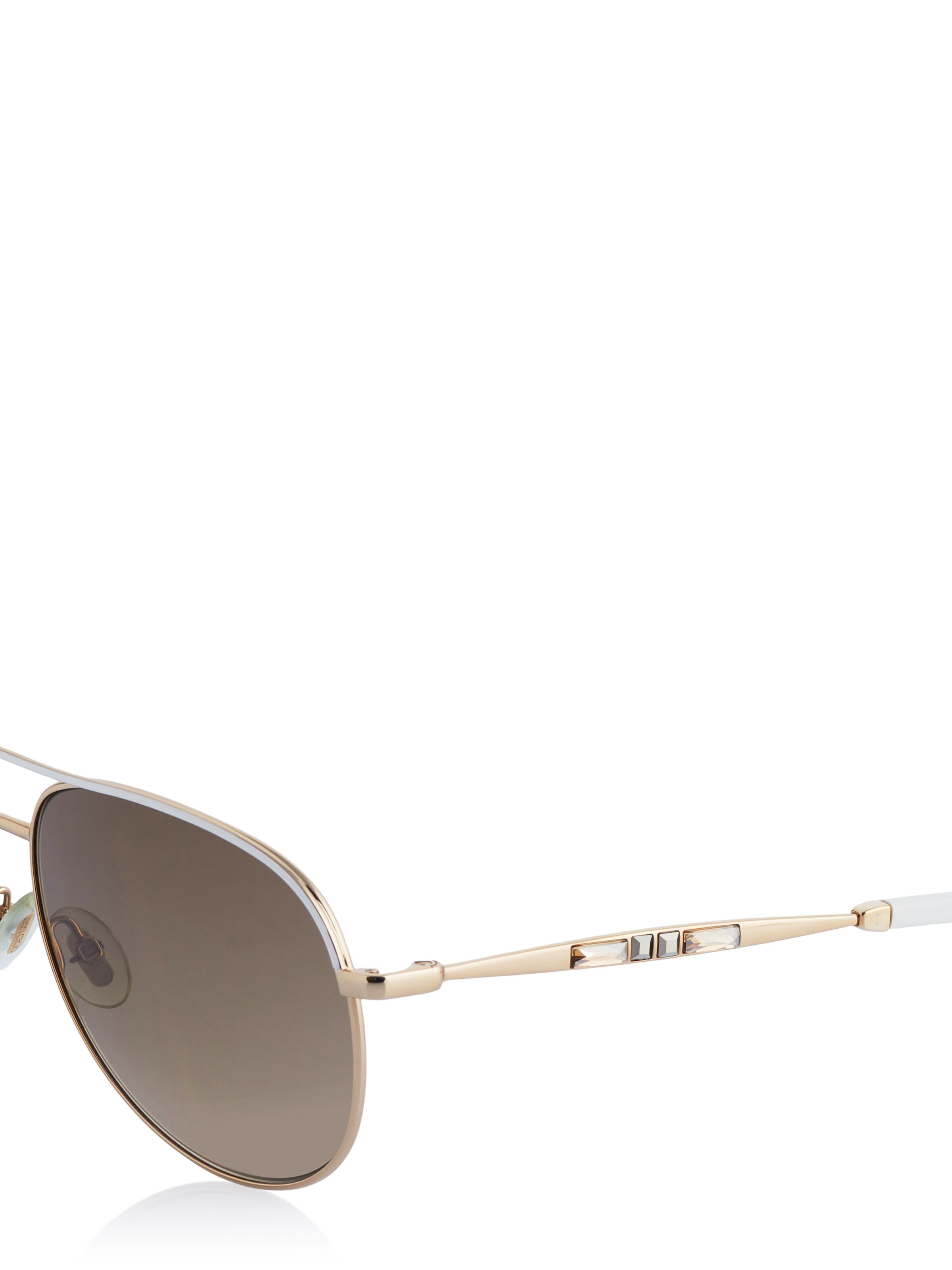JIMMY CHOO - Óculos de sol 'Jimmy Choo Sonnenbrille' em ouro