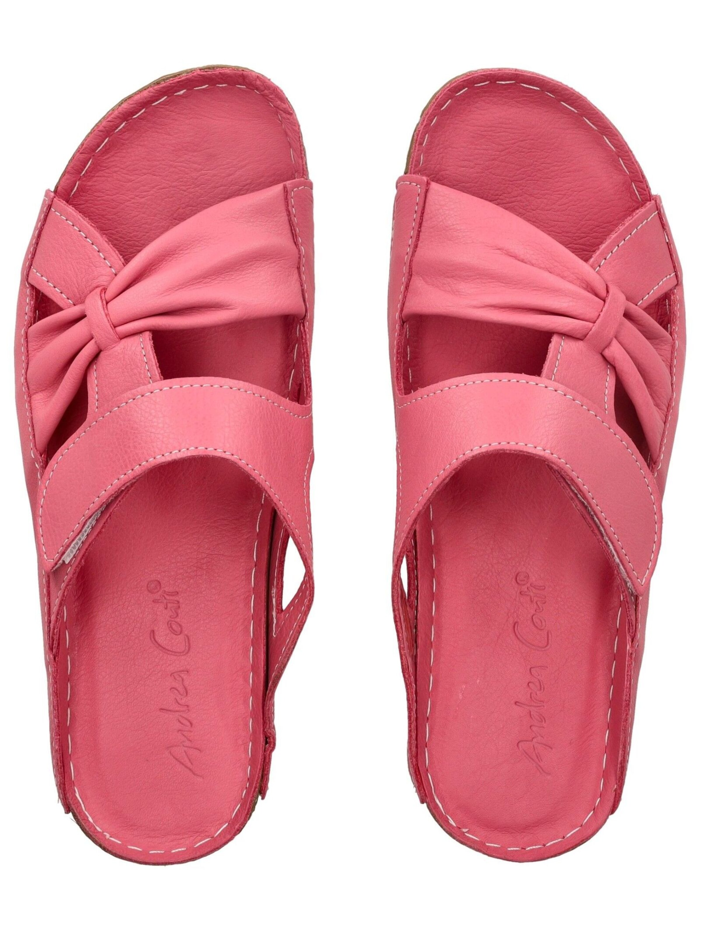 ANDREA CONTI Mules in Pink