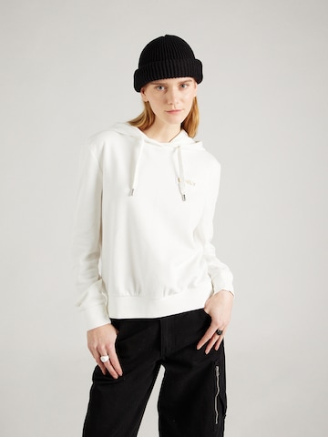 Sweat-shirt 'NORA' ONLY en blanc : devant