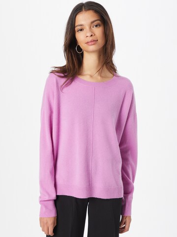 REPEAT Cashmere Pullover in Pink: predná strana