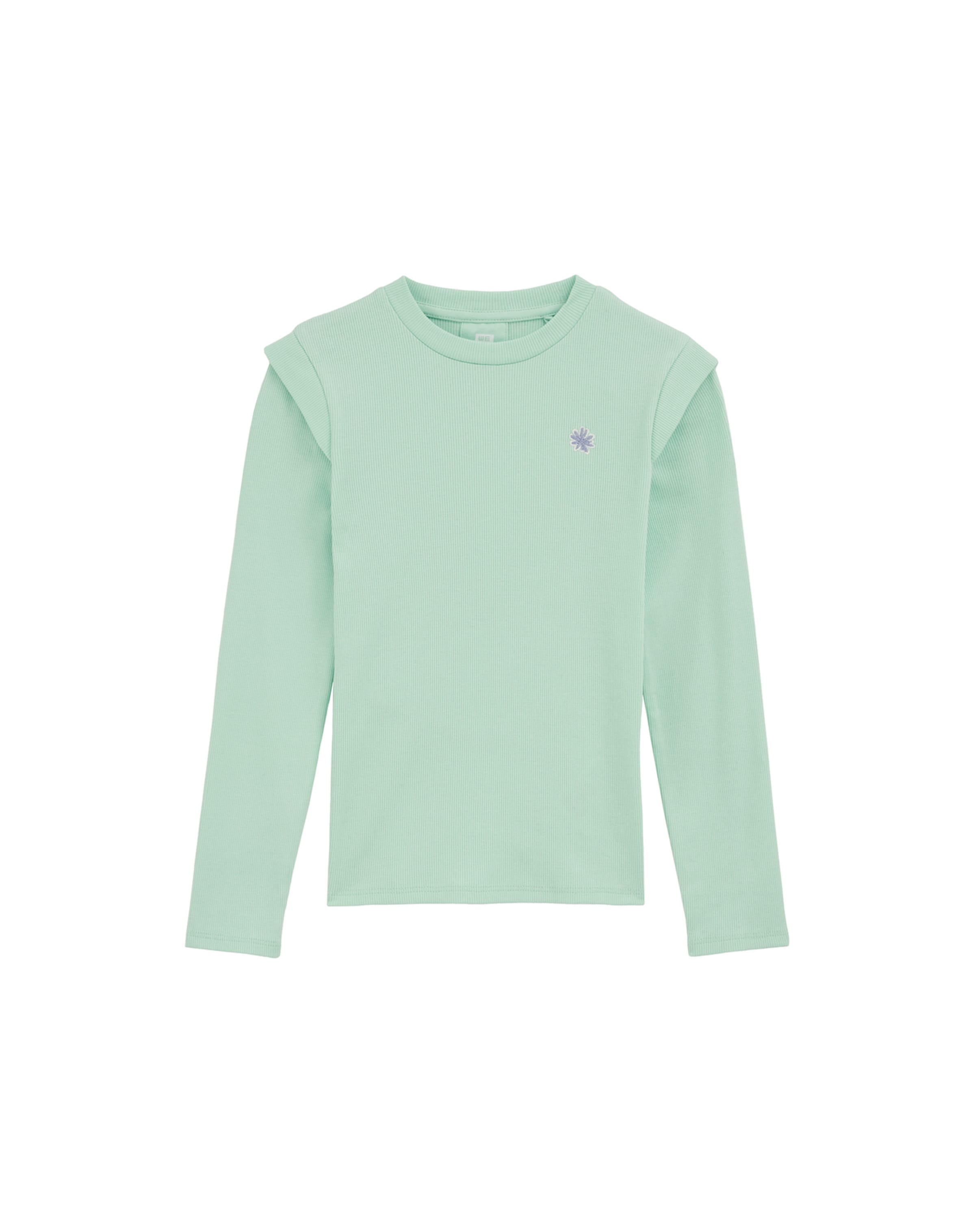 WE Fashion Tričko – zelená: přední strana