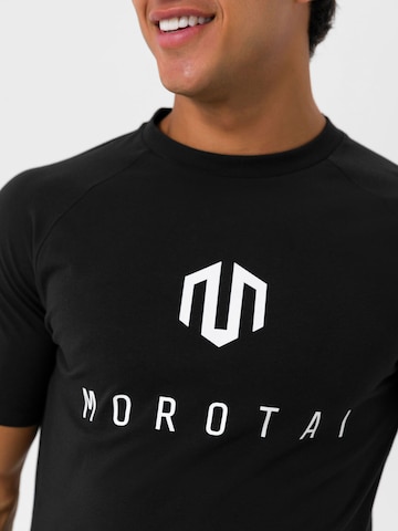 MOROTAI Shirt 'CORPORATE BASIC' in Schwarz