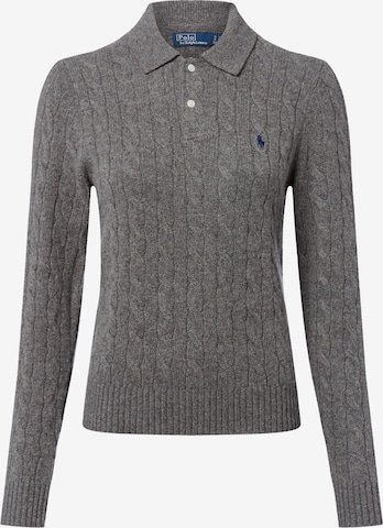 Pull-over Polo Ralph Lauren en gris : devant