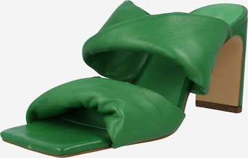 LeGer by Lena GerckeNatikače s potpeticom 'Tanea' - zelena boja: prednji dio