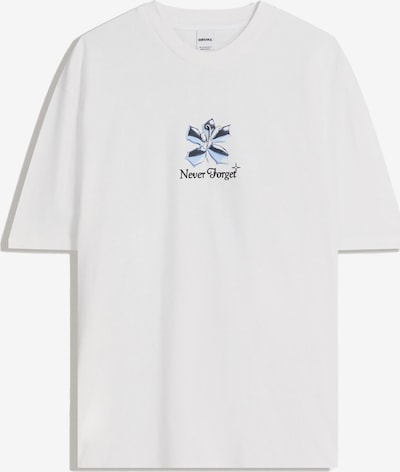 Bershka Paita värissä laivastonsininen / vaaleansininen / musta / valkoinen, Tuotenäkymä