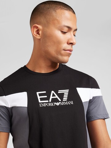 EA7 Emporio Armani T-Shirt in Schwarz