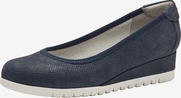 s.Oliver Pumps in Blauw: voorkant