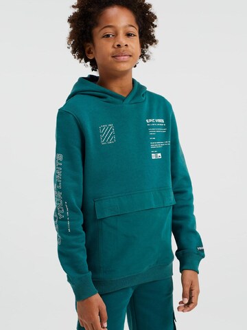 WE Fashion Sweatshirt in Green: front