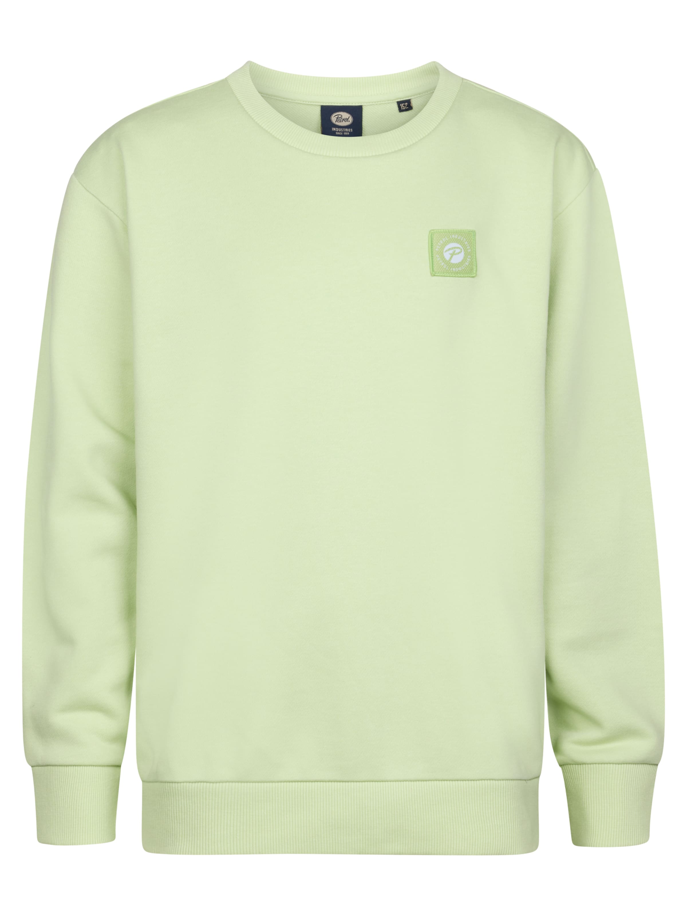 Petrol Industries Sweatshirt in de kleur Limoen, Productweergave