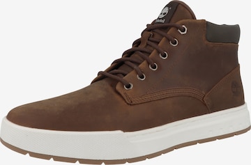 TIMBERLAND Veterboots 'Maple Grove' in Bruin: voorkant