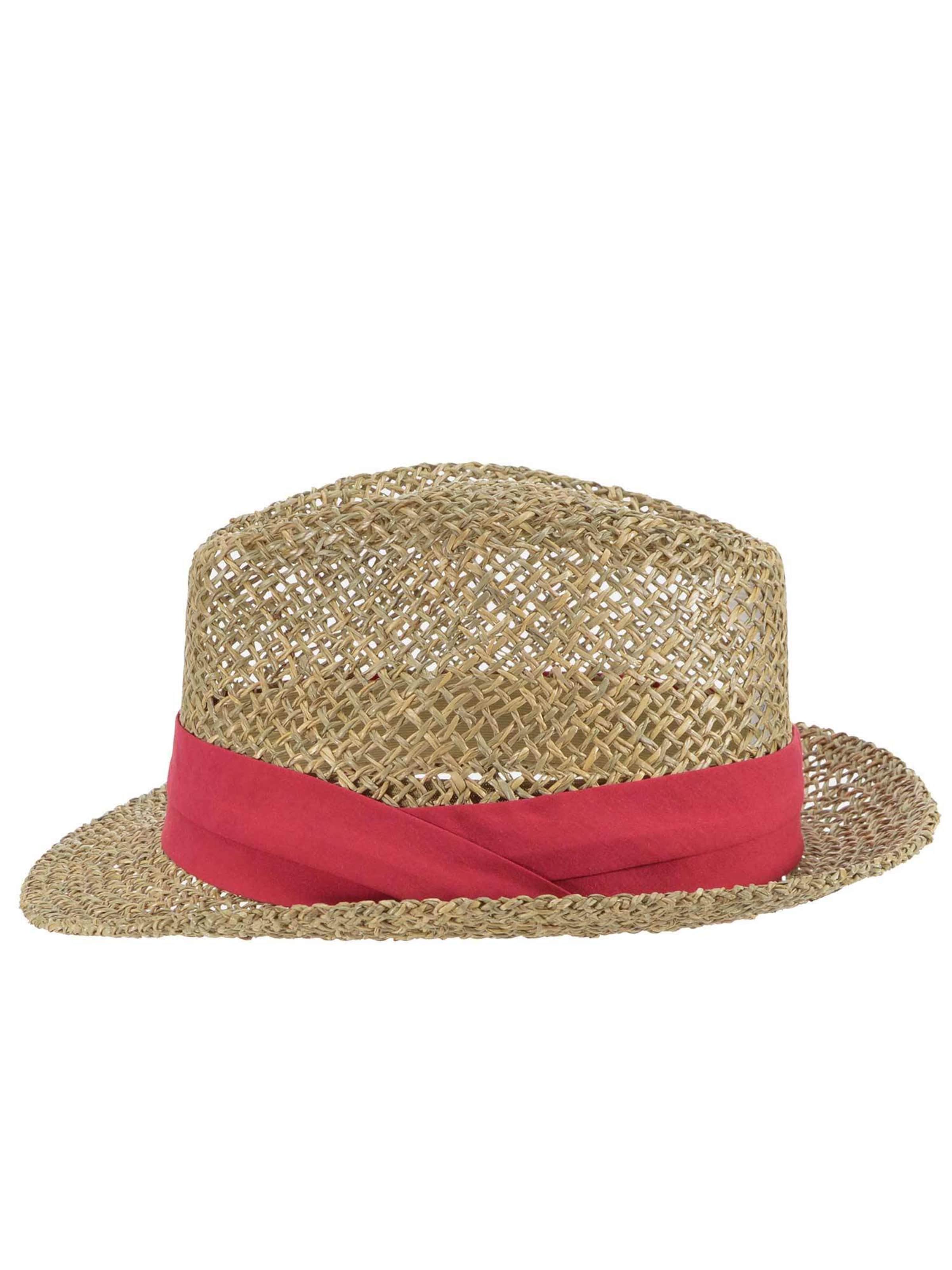 Seeberger Hat 'Hut' in Red: front