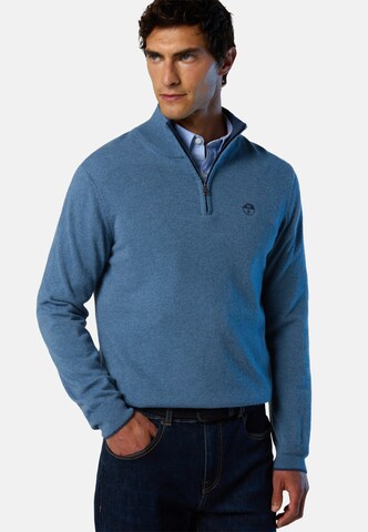 Pull-over North Sails en bleu : devant