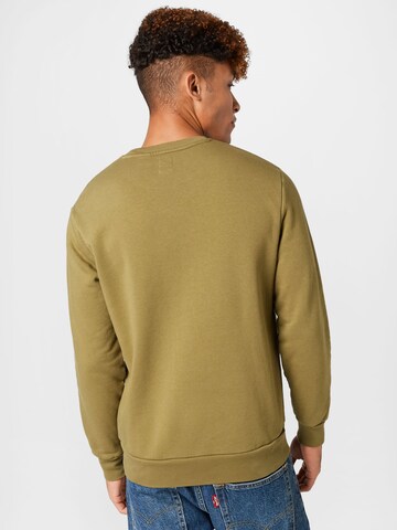 LEVI'S ® Sweatshirt 'Graphic Crew' in Green