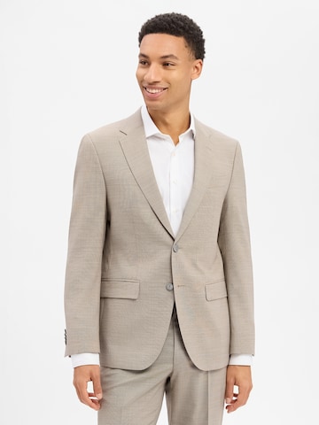 BOSS Regular fit Business blazer 'Jasper' in Beige: front