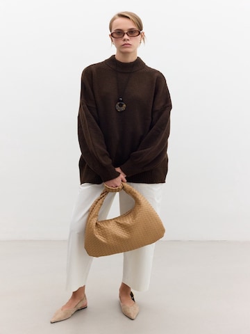 MANUKA Fleece Jacket in Brown