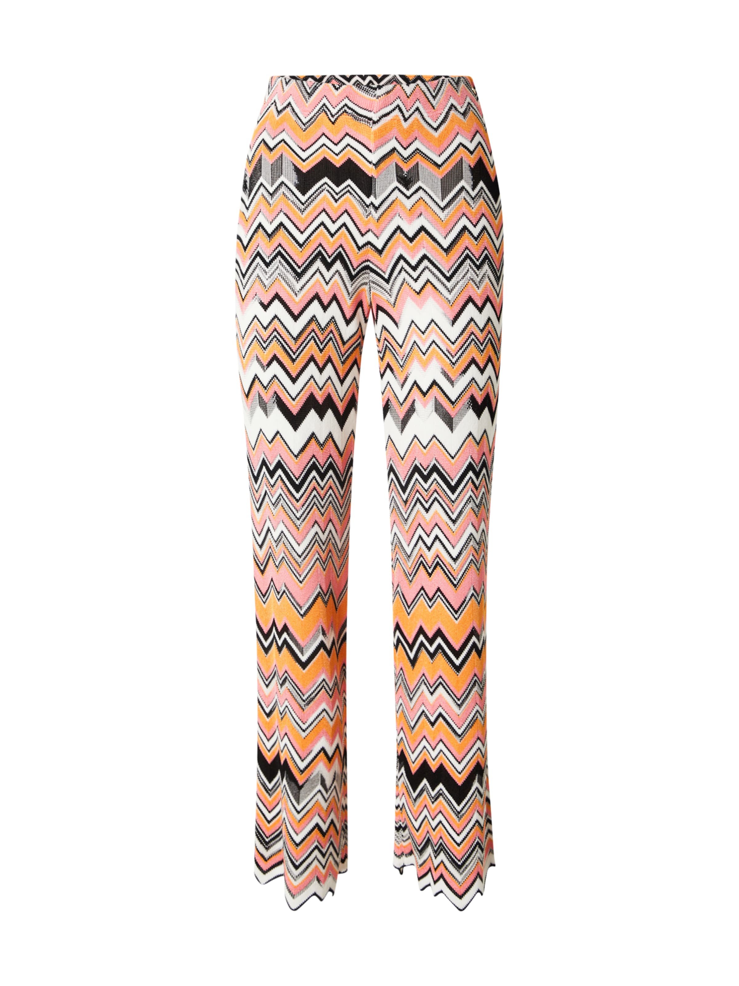Marc Cain Wide Leg Hose in Pink: Vorderseite