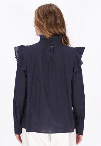 DreiMaster Vintage Blouse in Blauw